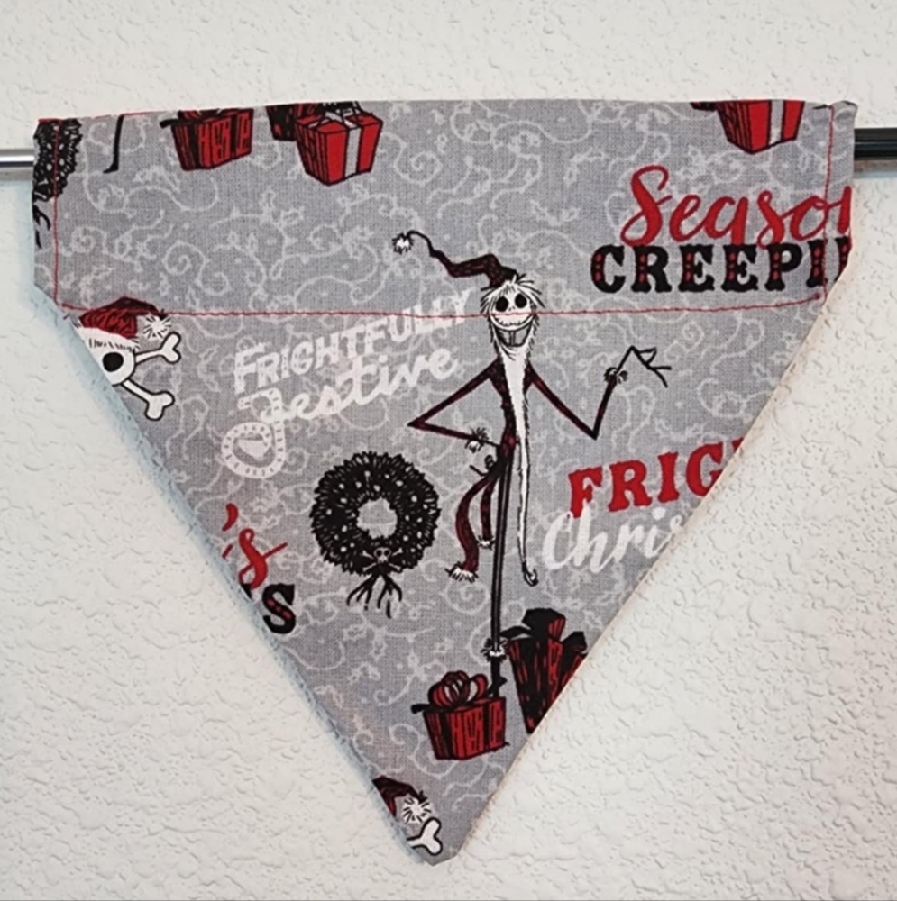 SMALL Seasons Creepings Dog Bandana
